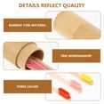 thumbnail image 4 of ColoMX Cepillos de dientes desechables Kit de tubos de bambú Cepillos de dientes de bambú degradables Color aleatorio, 4 of 8
