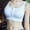 White, variant on Black*Friday Clearance under $5 GaThRRgYP Bras for Women GaThRRgYP Women's Sports Underwear Yoga Fitness Workout Bra Running Padded Tops Vest