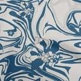 thumbnail image 1 of oneOone Cotton Flex Medium Blue Fabric Abstracts Craft Projects Decor Fabric Printed By The Yard 40 Inch Wide, 1 of 5