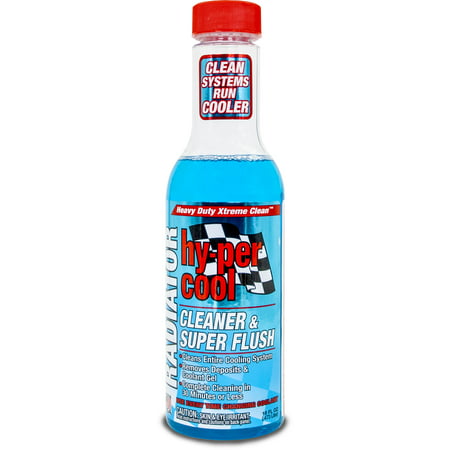 hy-per cool Radiator Cleaner and Super Flush (Best Radiator Flush Solution)