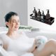 thumbnail image 2 of QPENWEI 30CM Etagere Douche sans Percage, Douche Etagere Salle de Bain Noir Étagère Douche Acier Inoxydable Etageres Douche Murale, 2 of 3