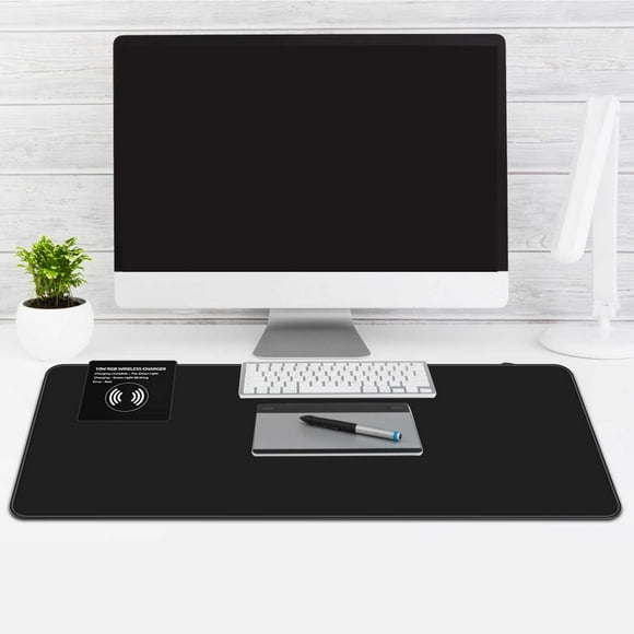 Fankiway Large Keyboard, Computer, Mouse Pad, Esports Game, Home Wireless Charging Mouse Pad Cell Phone Accessories Phone Accessories Recording