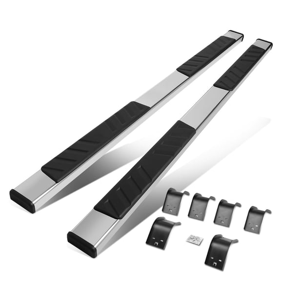 DNA Motoring For 09-24 Ram 1500 Quad/Extended Cab 5" Flat Side Step Nerf Bar Running Board