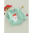 thumbnail image 3 of Douhoow Baby Girls Boys Sweatshirt Toddler Christmas Santa Pullover Autumn Tops,0-3Y, 3 of 8