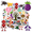3A, variant on 35pcs-50pcs Cute Stickers Vehicle Stickers Robot Stickers Animal Stickers for Laptops Notebooks Suitcases