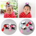thumbnail image 2 of Niñas Princesa Flor Pinzas para El Cabello Pinzas Pinzas - Púrpura Sunnimix Pinza para el pelo con borlas para niñas y niños, 2 of 8