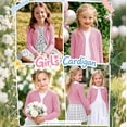 thumbnail image 6 of HIPYLO Baby Band Tees Preppy Tops Teen Girls Graphic Tees White Button Down Shirt Girls T Shirt Size 12 Girls Clothes Cute Clothes Girls Size 10-12, Pink 3-4 Years, 6 of 7