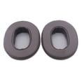 thumbnail image 2 of Kearding Par de almohadillas para los oídos, almohadillas para los oídos, almohadillas de cuero, auriculares montados en la cabeza, repuesto de piezas Relojes inteligentes Marrón, 2 of 6