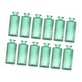 thumbnail image 4 of 12 jarrones de cristal con forma de capullo, jarrones decorativos para el hogar, contenedores sencillos para plantas. Verde, 4 of 9