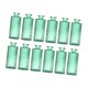 thumbnail image 4 of 12 jarrones de cristal decorativos para flores, portátiles, para bodas Verde, 4 of 9