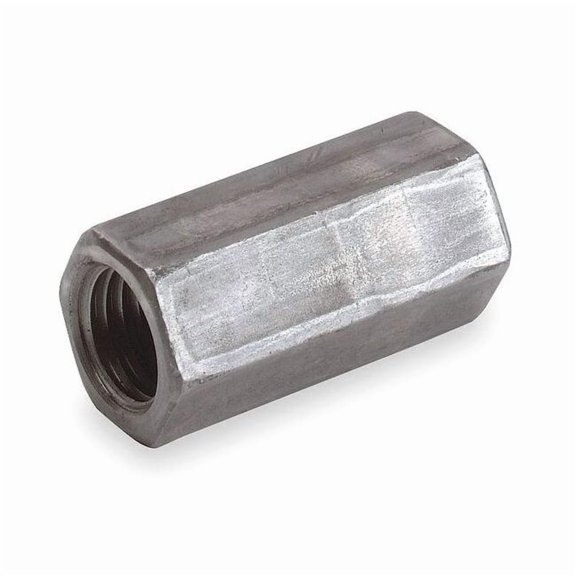 Nvent Caddy Coupling Nut, 1/2", Steel, Electrogalvanized, 1-3/4 in Lg 0250050EG