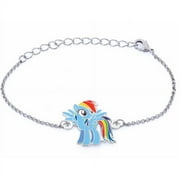 My Little Pony Silver Plated Brass Rainb
