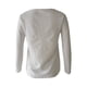 thumbnail image 4 of Blusa de manga larga informal con botones de tubo abierto sólido con cuello redondo para mujer Fridja  fksj252, 4 of 4