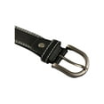 thumbnail image 2 of INSPIRE CHIC Women's Single Prong Buckle Classic Double Stitch Belt Black Waist: 32.3 "/82cm-38.3 "/97cm, 2 of 5