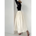 thumbnail image 6 of Satin Long Sleeve Prom Dress with Pockets - Elegant Evening Party Gowns for Women Yellow S, 6 of 9