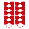 thumbnail image 2 of 10 piezas de goma para bebé, lazo de nailon rojo, 2 of 5