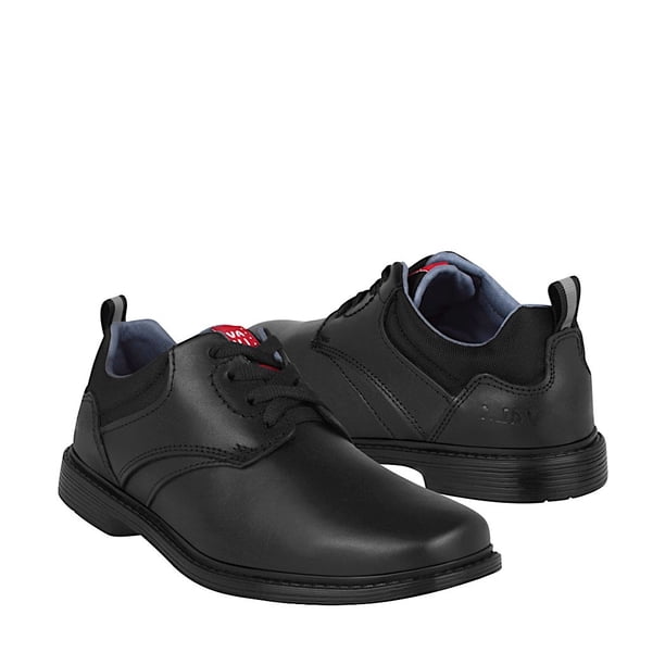 ZAPATOS ESCOALRES JOVEN V4502 PIEL NEGRO VAVITO V4502