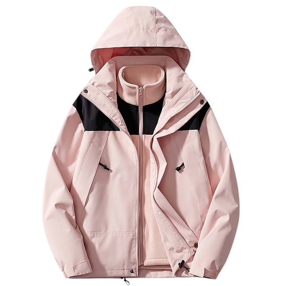 TIMIFIS Mens Rain Jacket Water with Hooded Lightweight Windbreaker Hiking Rain Coat Casual Fashion Outdoors Sports Travel Jacket