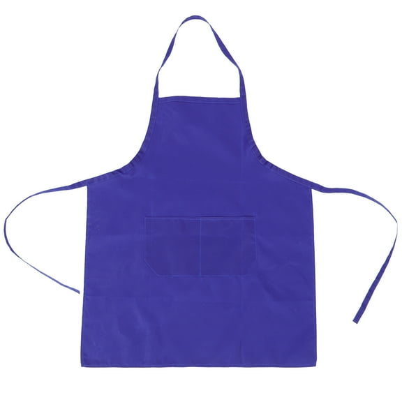 OUNONA 1Pack Halter Neck Apron for Cooking and Restaurant Service 11.8x23.6in