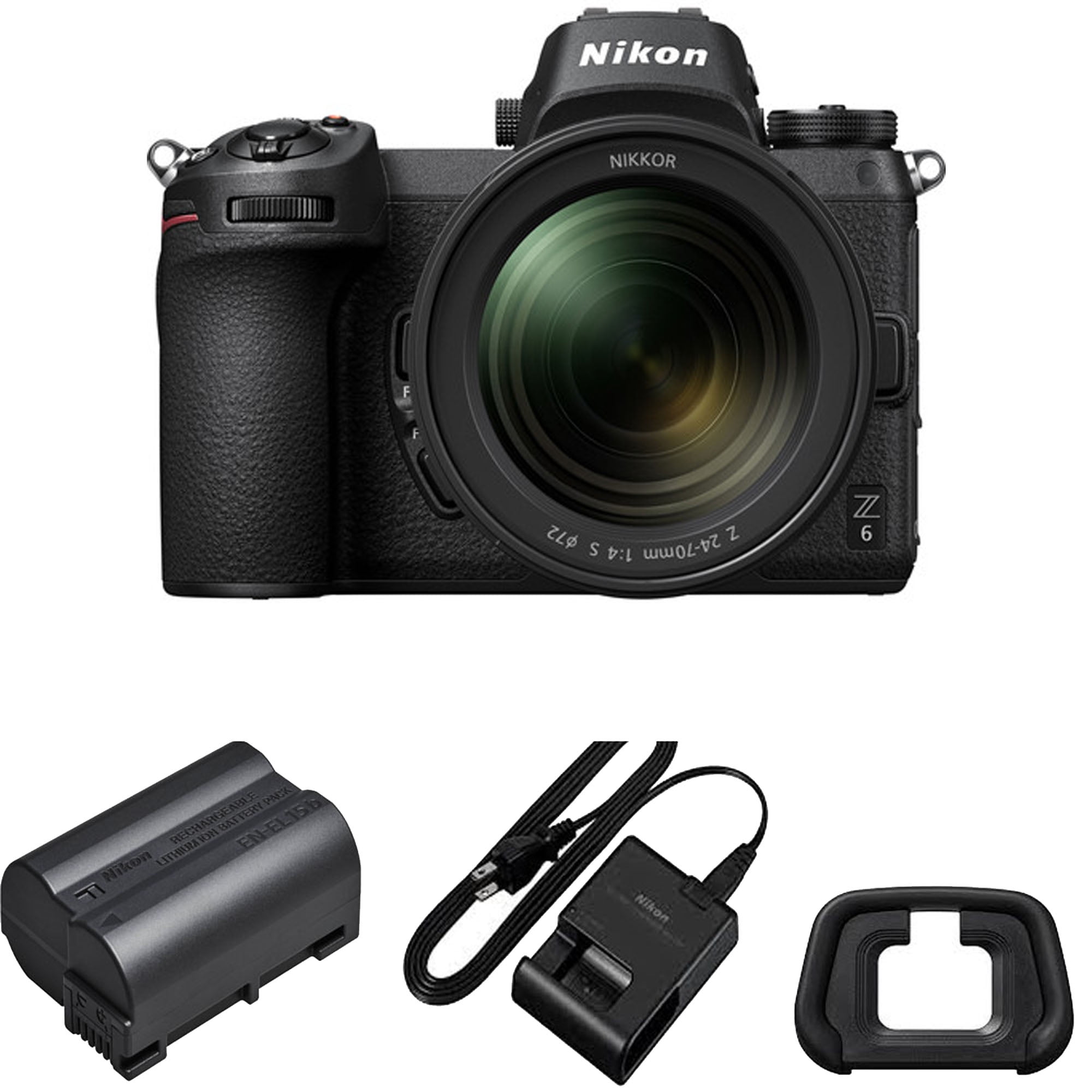 Nikon Z6 Mirrorless Digital Camera with 2470mm Lens Walmart Canada