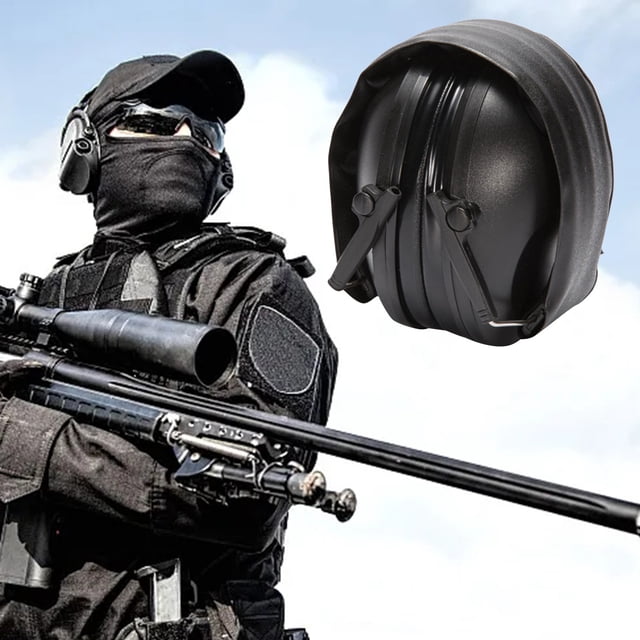 Klonfd Field Fans Headphone Shooting Labor Industrial Sleep Soundproof Earmuffs Noise Proof Earmuffs
