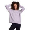 thumbnail image 5 of RBX Active Women's Crewneck Buttery Soft Textured Long Sleeve Dolman Top for Yoga, Casual Wear, 5 of 5