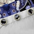 thumbnail image 4 of Manfei Dreamy Purple Butterfly Blackout Curtains Set of 2 (52x84 Each), Mystic Galaxy Moon Window Curtains, Mandala Jungle Floral Curtains and Drapes, Living Room Curtains Decor, 4 of 6