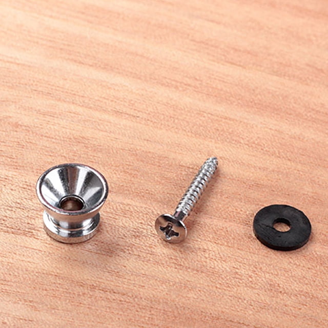 TABLETREANDS 6Ud Tornillo Y De Madera Para Correa Guitarra Folk Color Plata Con Durabilidad Garantizada