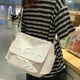 thumbnail image 5 of Bolso de hombro sólido para mujer bolso cruzado ligero y versátil bolso de compras holgado, 5 of 9