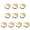 Beige A, variant on Queroig 10Pcs Dipping Dish Smooth Surface Food Grade Reusable Round/Flower Shape Kitchen Dipping Sauce Bowl Household Supplies