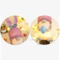 thumbnail image 4 of FAMTKT Easter Gnomes Decorations Lighted Easter Gnome Easter Gifts for Kids/Women/Men, Cute Easter Faceless Dwarf Gnomes Decorations for Home Decor on Clearance, 4 of 5