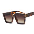 thumbnail image 1 of Gafas De Sol cuadradas Vintage para hombre y mujer Tan Jianjun unisex, 1 of 2