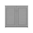 thumbnail image 2 of Fairview Small Storage Cabinet with Doors in Cape Cod Gray - Engineered Wood, 2 of 13