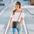 thumbnail image 3 of S-ZONE Small Crossbody Bags for Women Trendy RFID Blocking Cell Phone Purse Vegan Leather Shoulder Bag with Card Slots, 3 of 7
