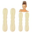 thumbnail image 1 of Magic Hair Bun Maker, paquete de 4 (2 pequeños, 2 grandes), esponja de espuma, accesorios para moldear bollos, fuerte, flexible, reutilizable, 1 of 4