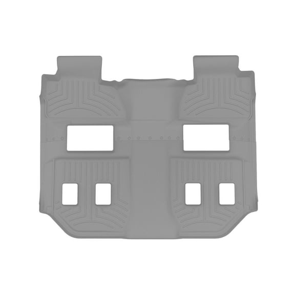 WeatherTech FloorLiner HP Custom Fit Floor Mats compatible with Yukon XL, Suburban - Two piece - 2nd and 3rd row coverage, Grey