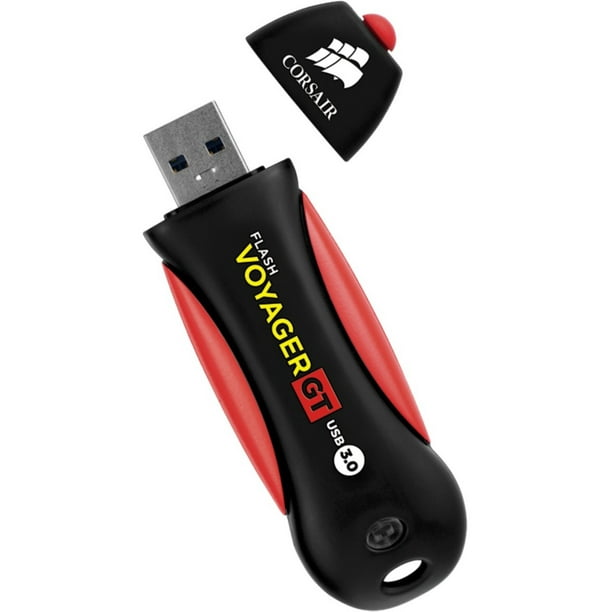 spektrum jeg lytter til musik beholder Corsair Flash Voyager GT USB 3.0 64GB Flash Drive - Walmart.com