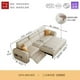 thumbnail image 1 of Togo Accent Sofa Living Room Modern 2 Seater Electric Adults Sofa Long Luxury Leather Fauteuil Living Room Sofa Set Furniture My Lux Decor Round, 1 of 10