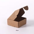 thumbnail image 2 of Cajas de papel Kraft Yuarrent 50 Uds. para joyería y almacenamiento marrón, 2 of 6
