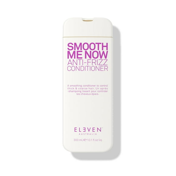 ELEVEN AUSTRALIA Smooth Me Now Anti-Frizz Conditioner - Hydrating Formula for Dry, Frizzy Hair, Reduces Flyaways, Enhances Smoothness, Sulfate &amp; Paraben Free - 300ML
