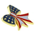 thumbnail image 4 of PinMart's Patriotic 4th of July American Flag Enamel Lapel Pin Set, 4 of 5