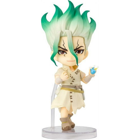Figuarts mini Dr.STONE Senku Ishigami Approximately 100mm PVC & ABS pre-painted movable figure BAS59512