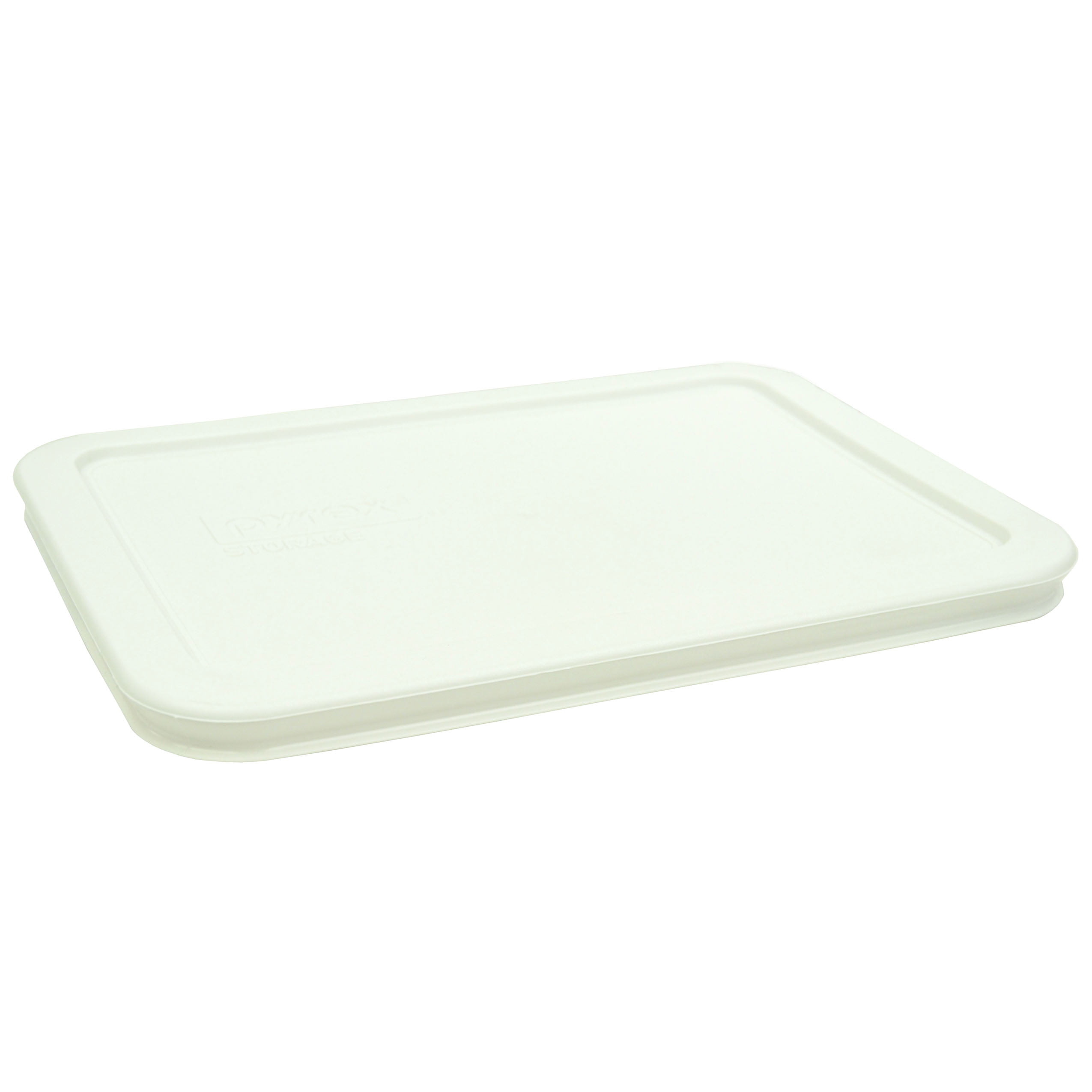 Pyrex Ultimate OV-7210 Rectangle White Leak Proof Replacement Lid 2-Pack 