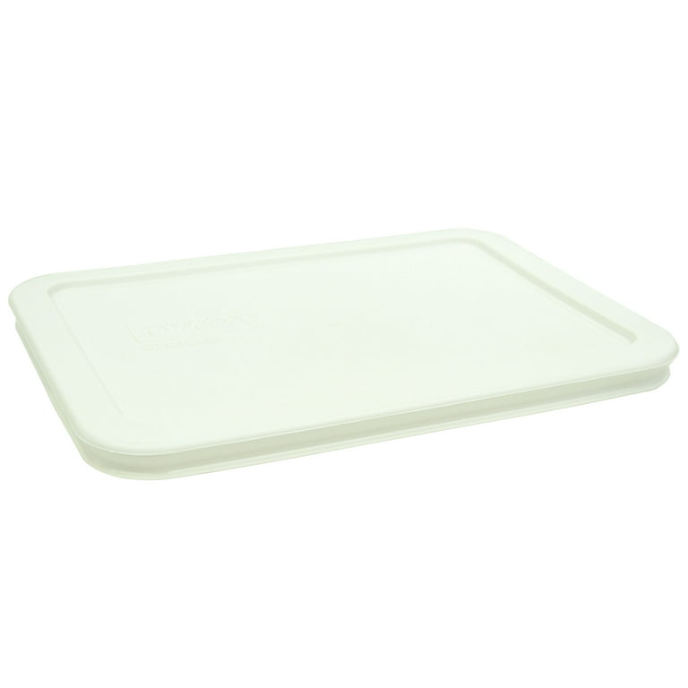 Pyrex (1) 7210 3-cup Glass Dish & (1) OV-7210 Ultimate White Glass Lid