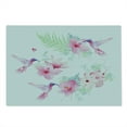 thumbnail image 2 of Hummingbirds Cutting Board, Tropical Summer Flying Avian Animal Theme Wild Nature Theme, Decorative Tempered Glass Cutting and Serving Board, Large Size, Pale Green and Pale Pink, by Ambesonne, 2 of 5