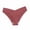 Wine1, variant on Posijego Women's Seamless Underwear Bikini Panties V Waist No Show Briefs Breathable Sports Yoga Panty Ladies