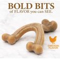 thumbnail image 4 of Nylabone Gourmet Style Wishbone Dog Chew Toy Chicken Flavor Large [New Dog Supplies, Dog Chew Toys, Nylabone, Dog Supplies] 1 count, 4 of 7