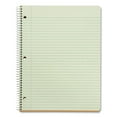 thumbnail image 2 of Oxford - Notebook - spiral-bound - Letter - rectangular - 80 sheets - green tint paper - College - 3 holes - tan cover - chipboard, 2 of 2
