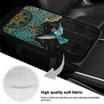 thumbnail image 7 of Yuyamidu Boho Mandala Flower Car Center Console Cover Hummingbird Car Arm Rest Cover Comfortable Auto Armrest Cushion for Most Vehicles Decorative Accessories, 7 of 7