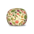 thumbnail image 1 of Food Storage Toy Bag Chair, Various Organic Autumn Vegetables Harvest Beetroot Cabbage Carrot Eating Graphic, Stuffed Animal Organizer Washable Bag, Large Size, Multicolor, by Ambesonne, 1 of 3